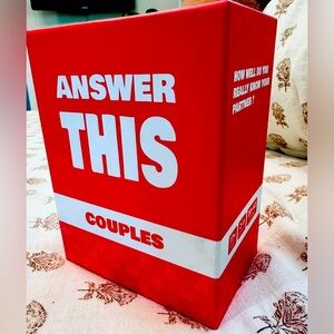 "Answer This" Couples Game